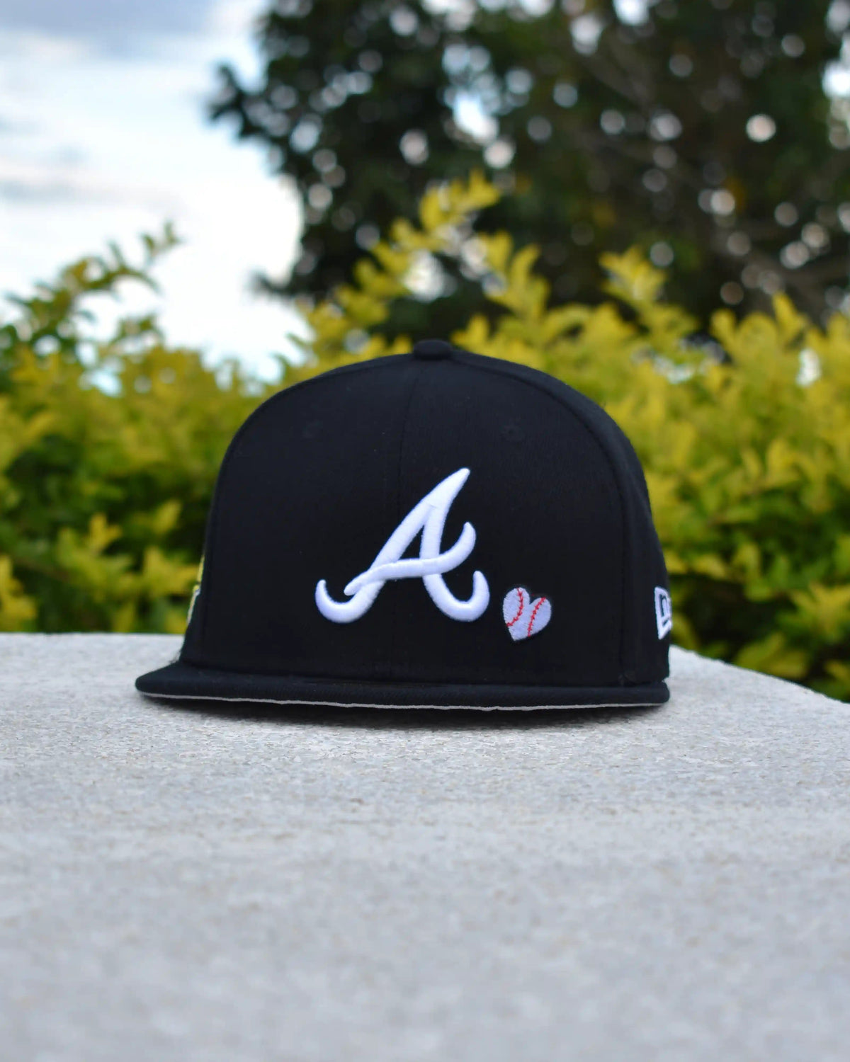 ATLANTA BRAVES NEGRO HUSTLE AND LOVE = GAME