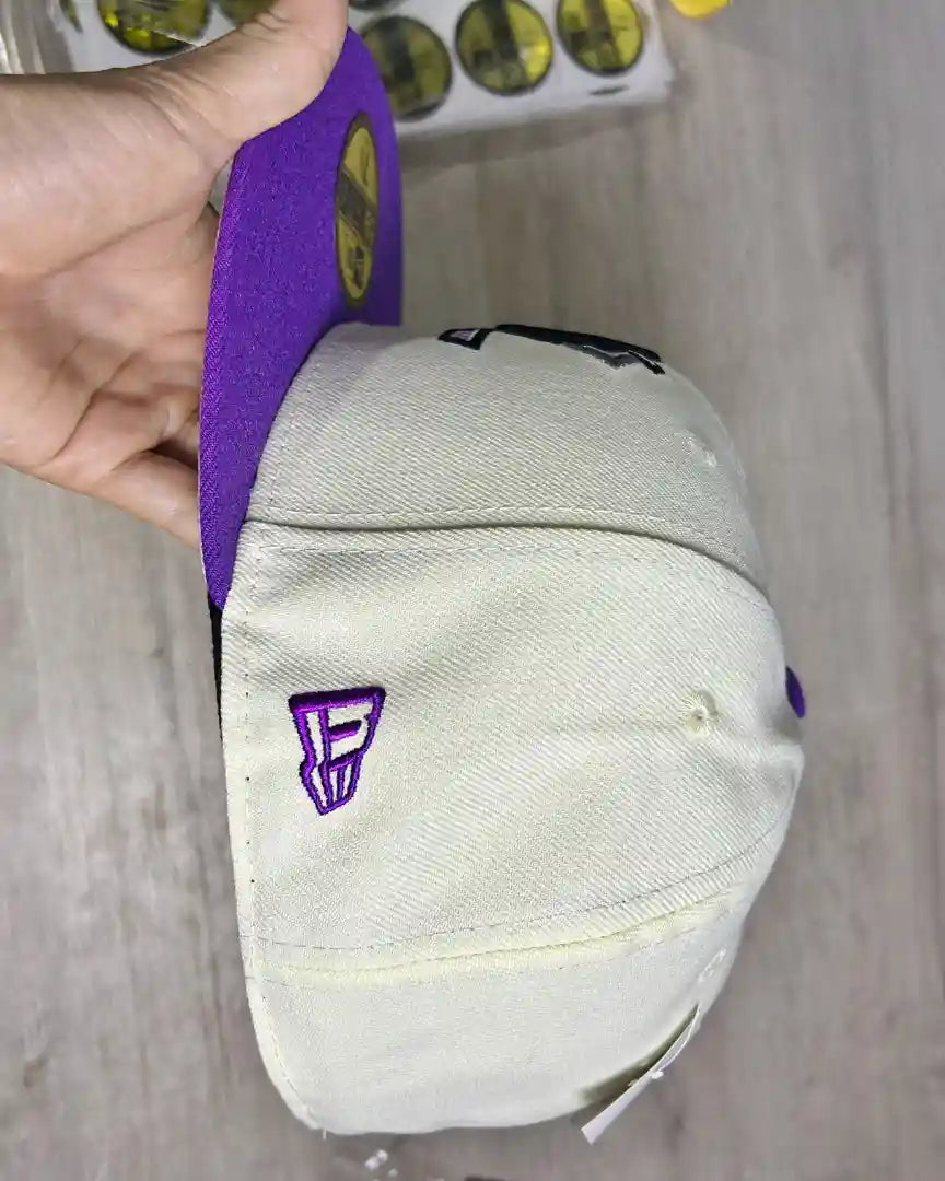 ANAHEIM DUCKS BEIGE STADIUM SERIES 2014 VISOR MORADO