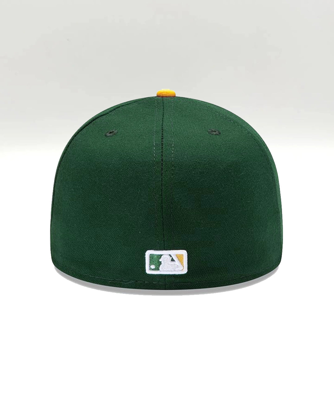 OAKLAND ATHLETICS VERDE  CLASICA visor AMARILLO