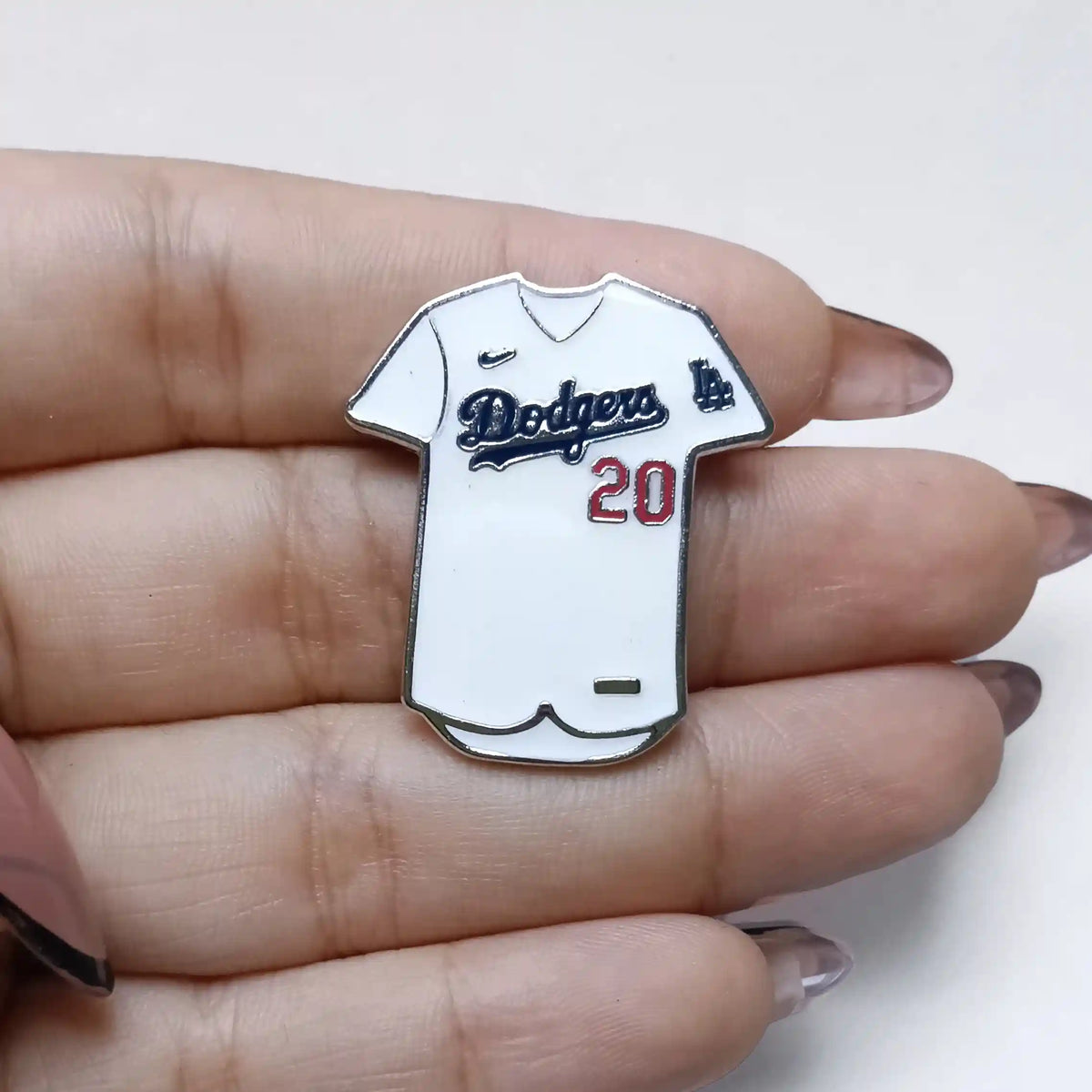 PIN LOS ANGELES DODGERS BLANCO CAMISA