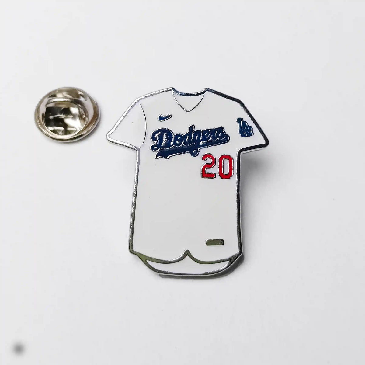 PIN LOS ANGELES DODGERS BLANCO CAMISA