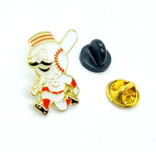 PIN CINCINNATI REDS BLANCO MR. REDLEGS