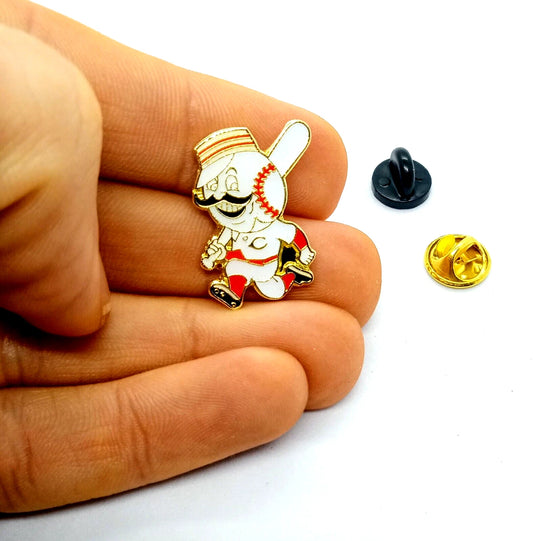 PIN CINCINNATI REDS BLANCO MR. REDLEGS