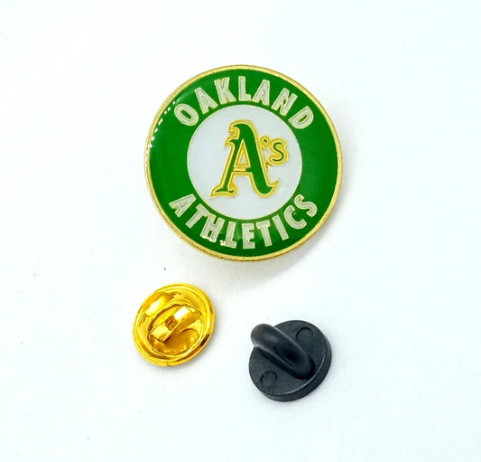 PIN OAKLAND ATHLETICS VERDE LOGO