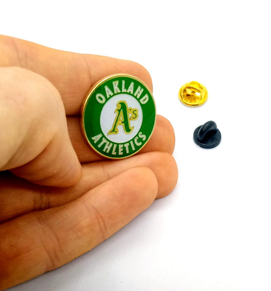 PIN OAKLAND ATHLETICS VERDE LOGO