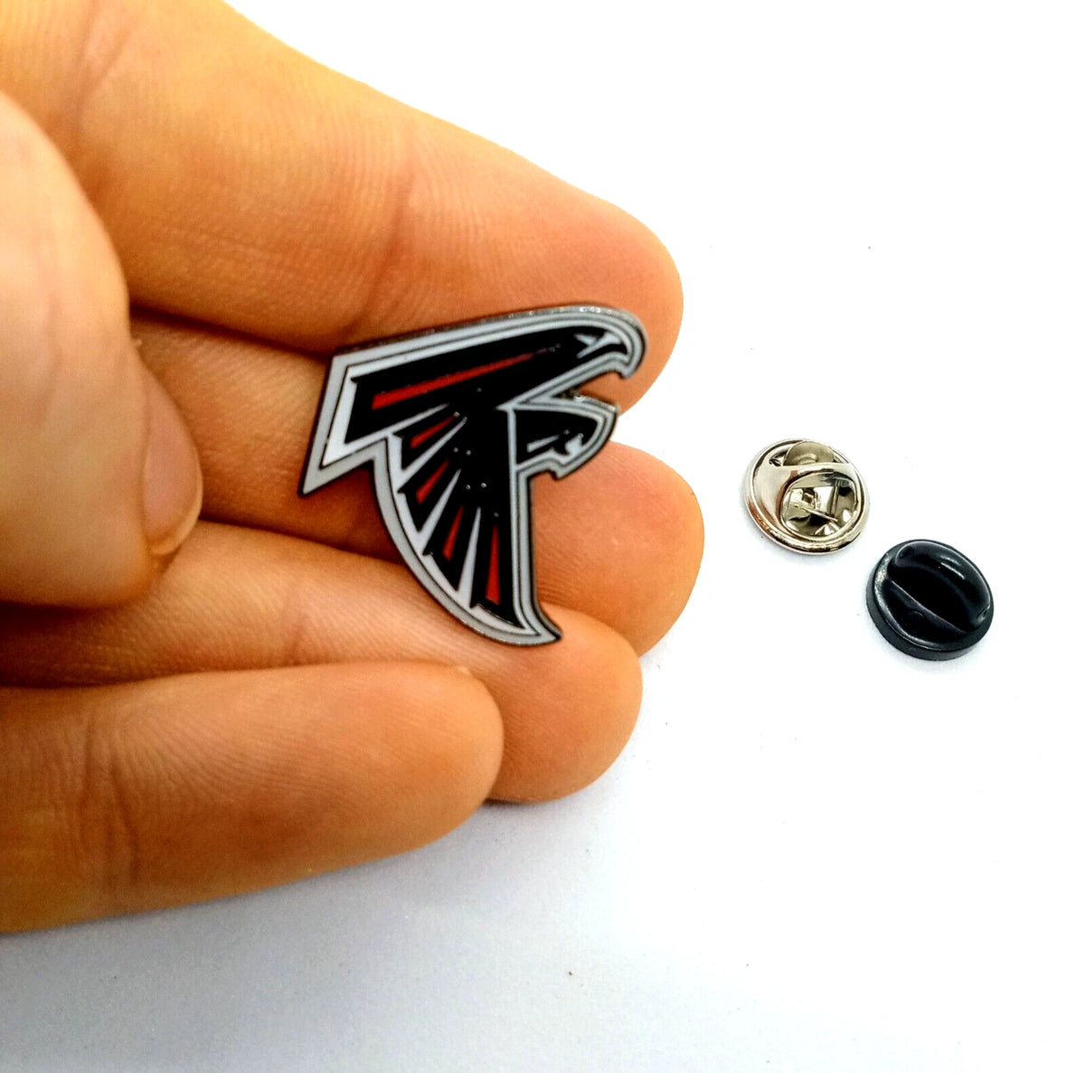 PIN ATLANTA FALCONS NEGRO LOGO