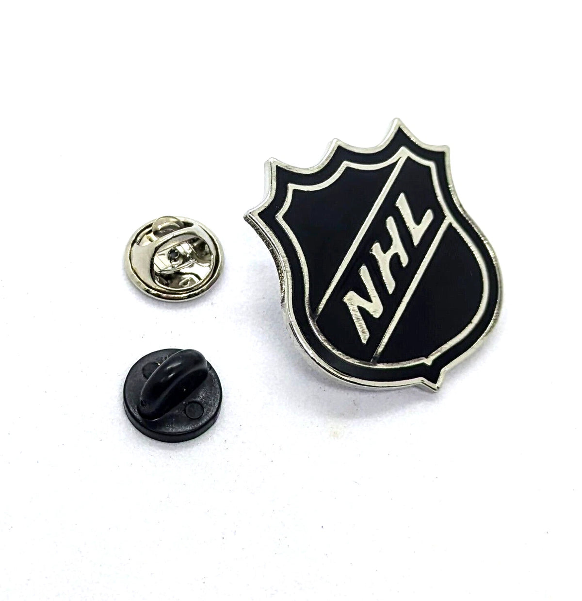 PIN NHL ESCUDO NEGRO LOGO