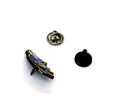 PIN BALTIMORE RAVENS AZUL LOGO