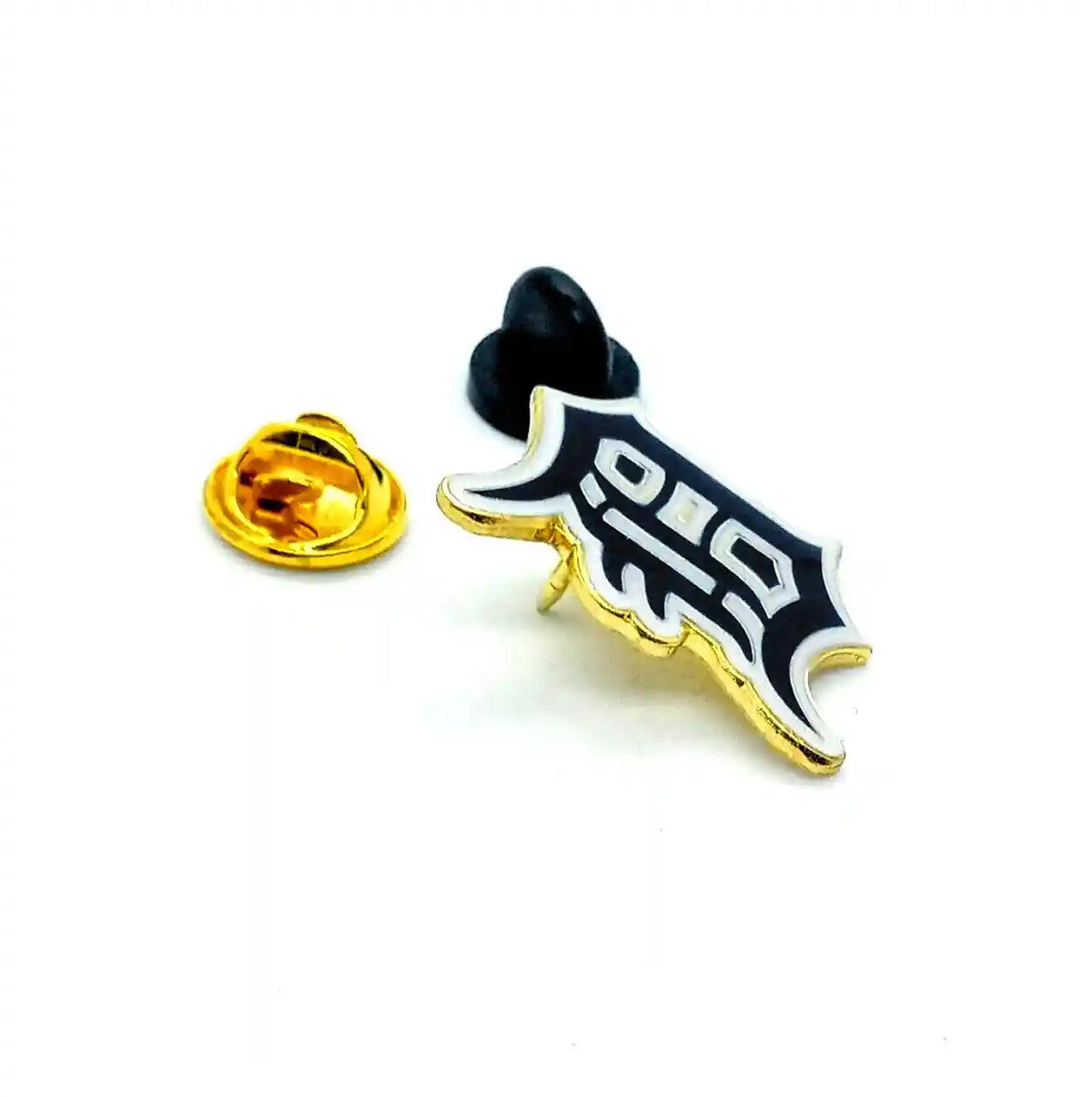 PIN DETROIT TIGERS NEGRO LOGO