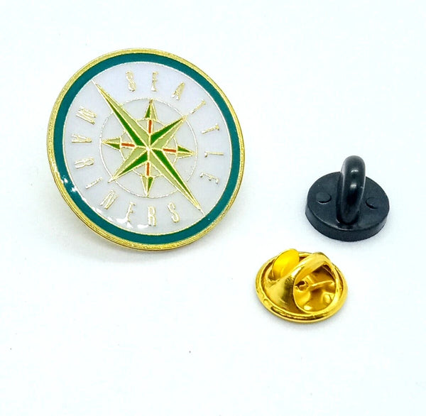 PIN SEATTLE MARINERS BLANCO REDONDO