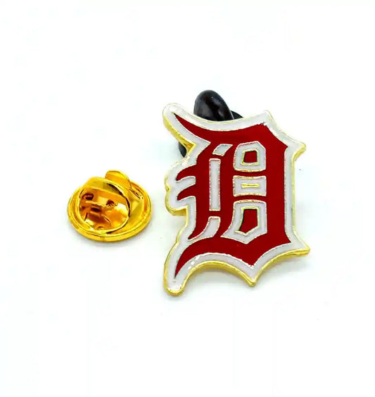 PIN DETROIT TIGERS ROJO LOGO