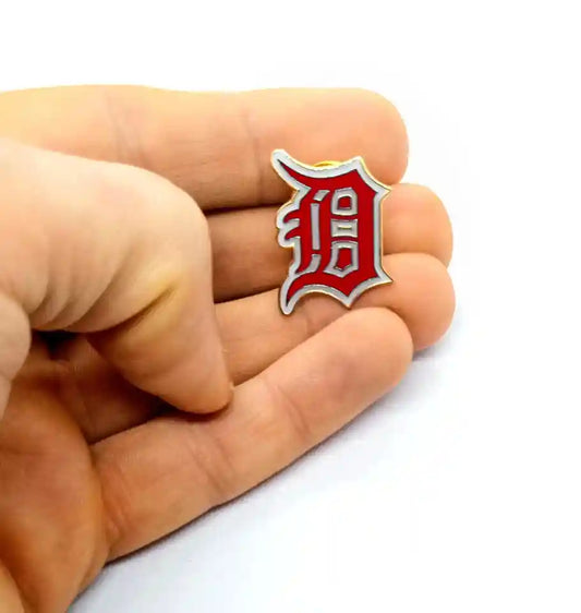 PIN DETROIT TIGERS ROJO LOGO